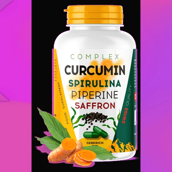 Curcumin Spirulina Piperine